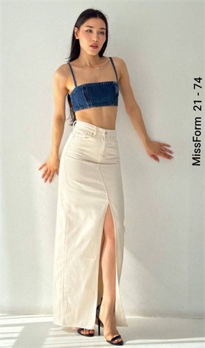 Юбка из денима 10209