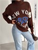 Тёплые свитеры с надписью New York 10205